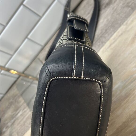 Coach black gray signature soho crossbody and wallet set - Picture 5 of 17